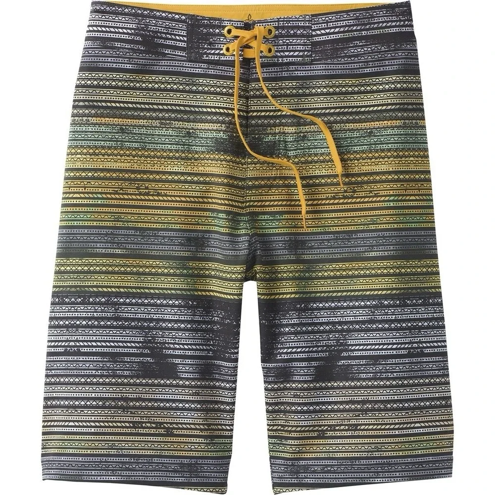 prAna Men's Sediment Board Shorts with UPF 50+ Size 33